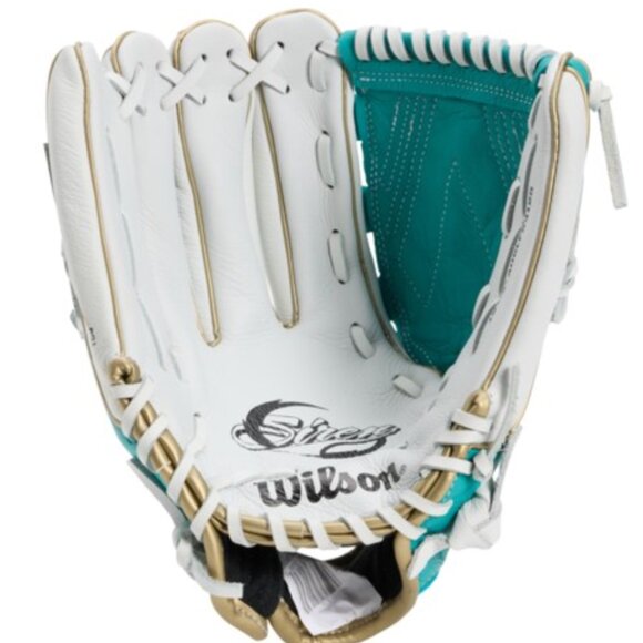 Wilson A500 Siren 12.5 Youth Softball Glove - Right hand mitt - Left hand throw - Picture 4 of 6